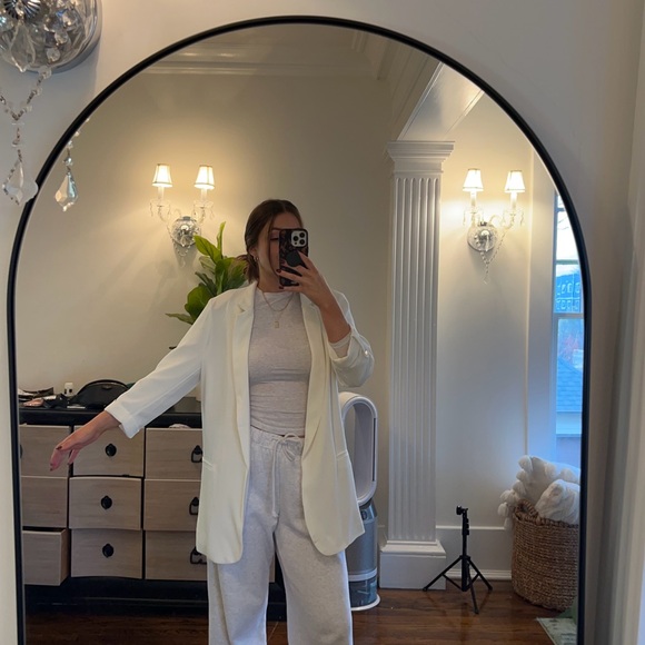 Casual white blazer - Picture 3 of 5